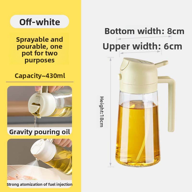 Glass Kitchen Oil Dispenser Bottle