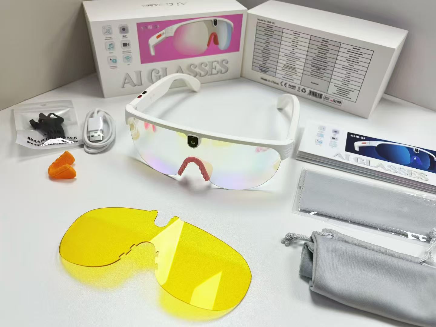 AI Smart Glasses w/ Camera