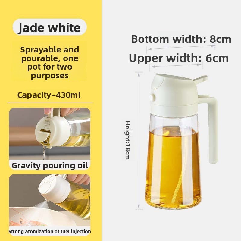 Glass Kitchen Oil Dispenser Bottle