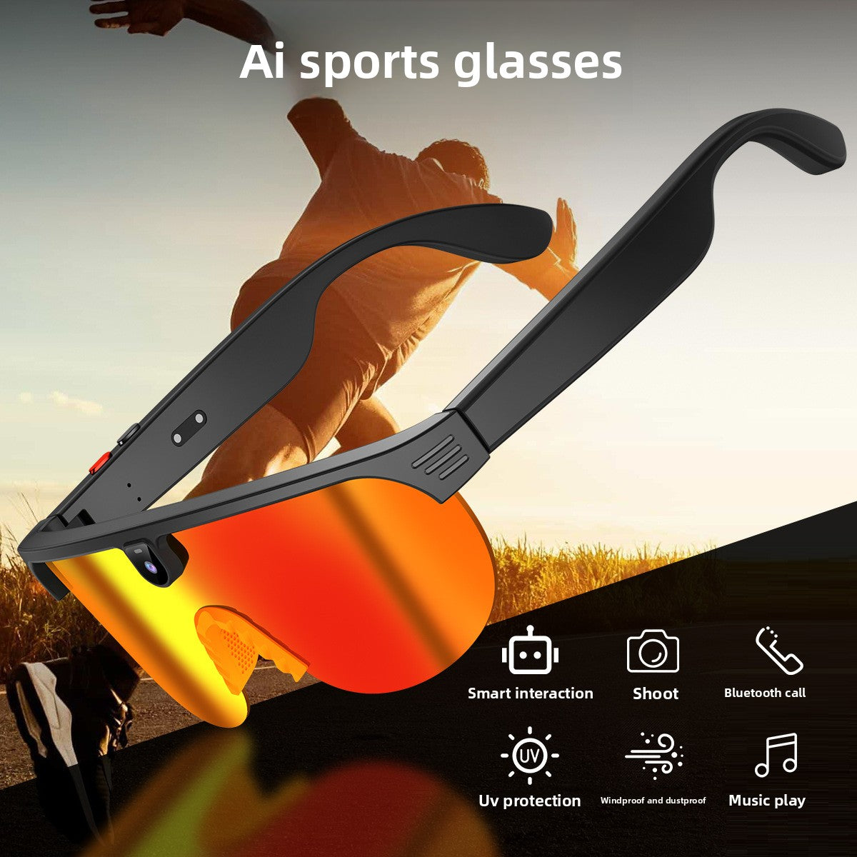 AI Smart Glasses w/ Camera