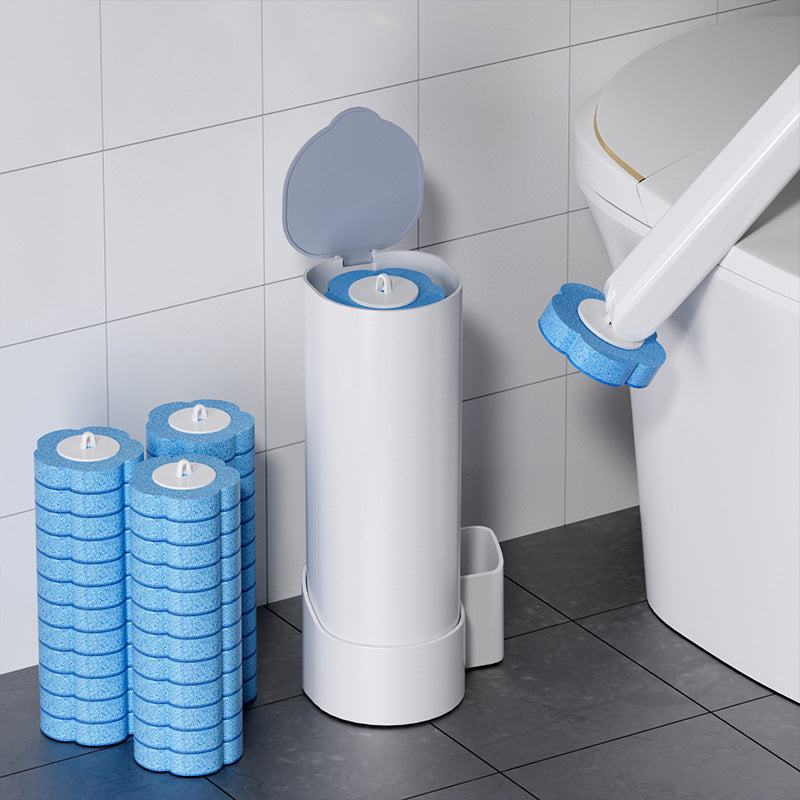 Toilet Wand W/ Disposable Cleaning Heads