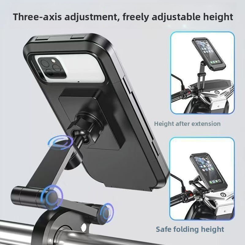 Weatherproof Motorcycle Phone Holder
