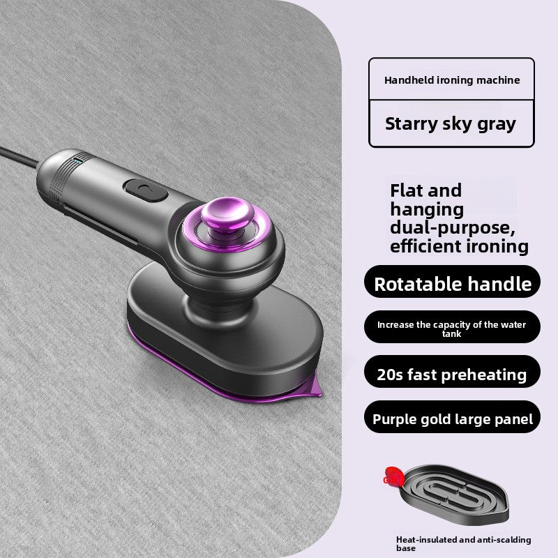 Portable Handheld Garment Steamer with Rotating Nozzle