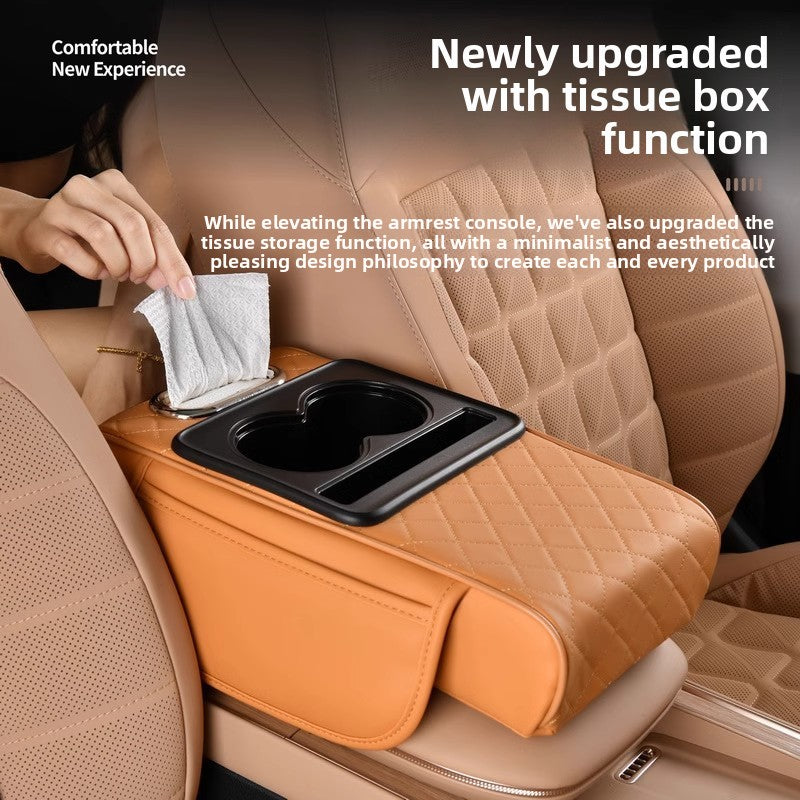 Viral Center Console Storage Cover W/ Cupholders